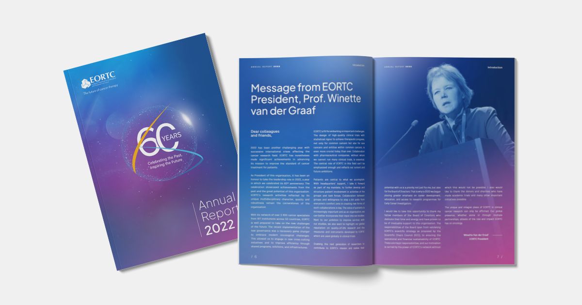 The EORTC 2022 Annual Report is out!