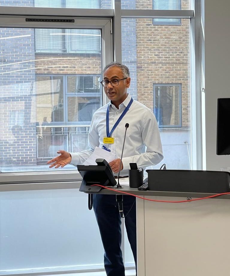 Very pleased with the success of the European Retinoblastoma Group meeting in London – Ashwin Reddy