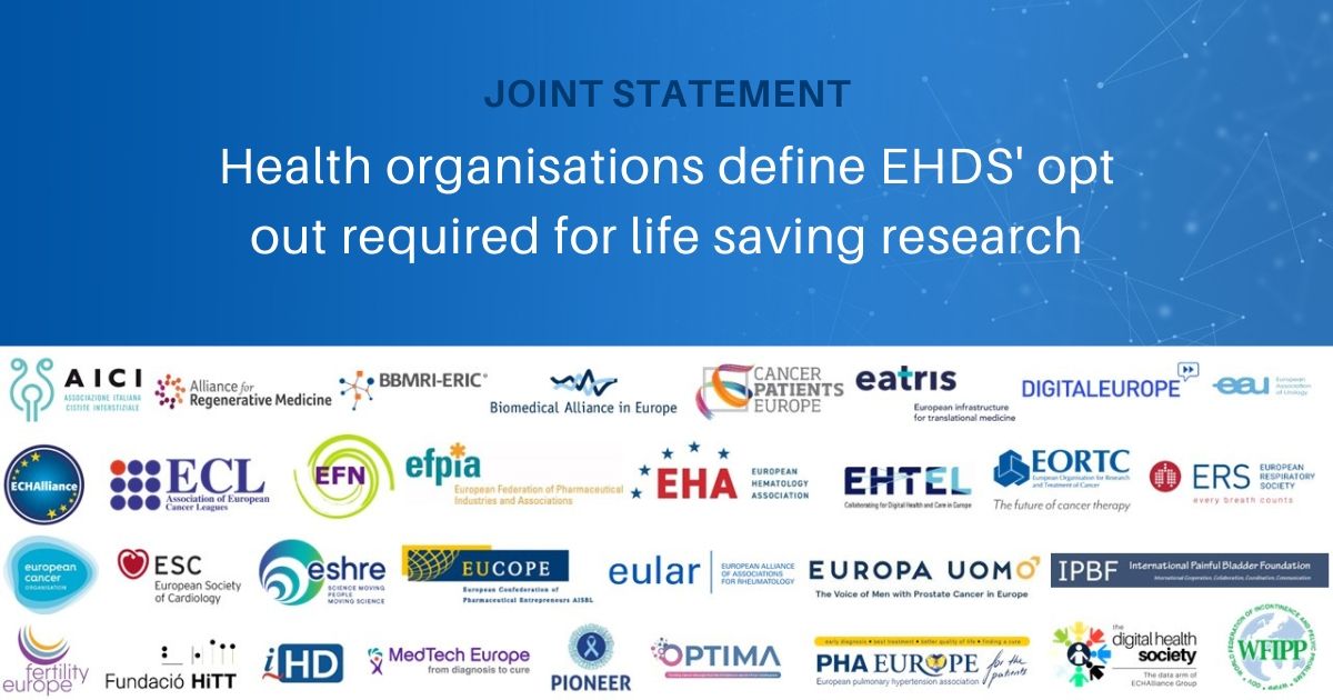EORTC joined 31 other European organisations