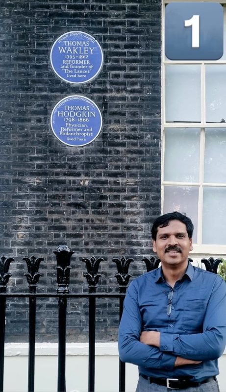 Tracked roots of Sir Thomas Hodgkin