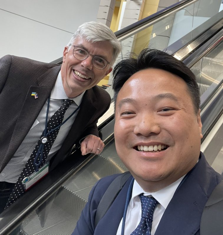 I rejoined (best!) ASCO International Affairs Committee in capacity as Chair-Elect – Herbert Loong