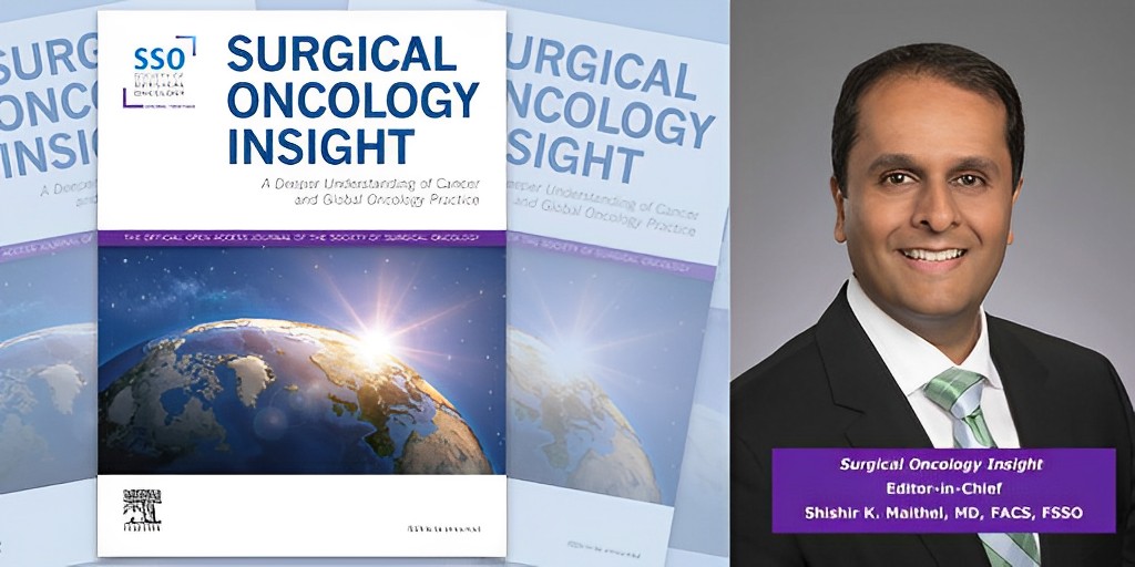 Shishir K. Maithel, MD, FACS, FSSO, has been named Editor-in-Chief of Surgical Oncology Insight – Society of Surgical Oncology