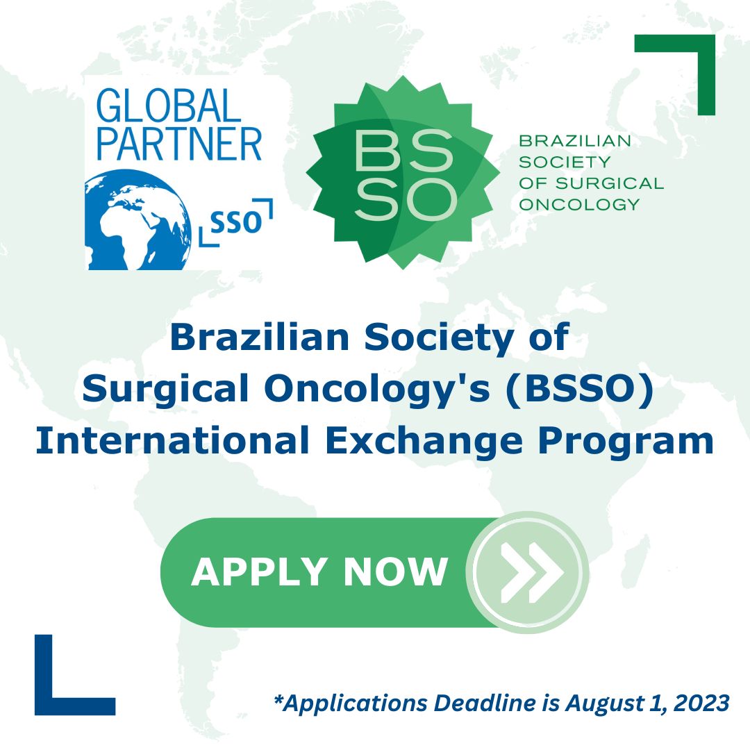SSO members can apply to attend the Brazilian Congress of Surgical Oncology – Society of Surgical Oncology