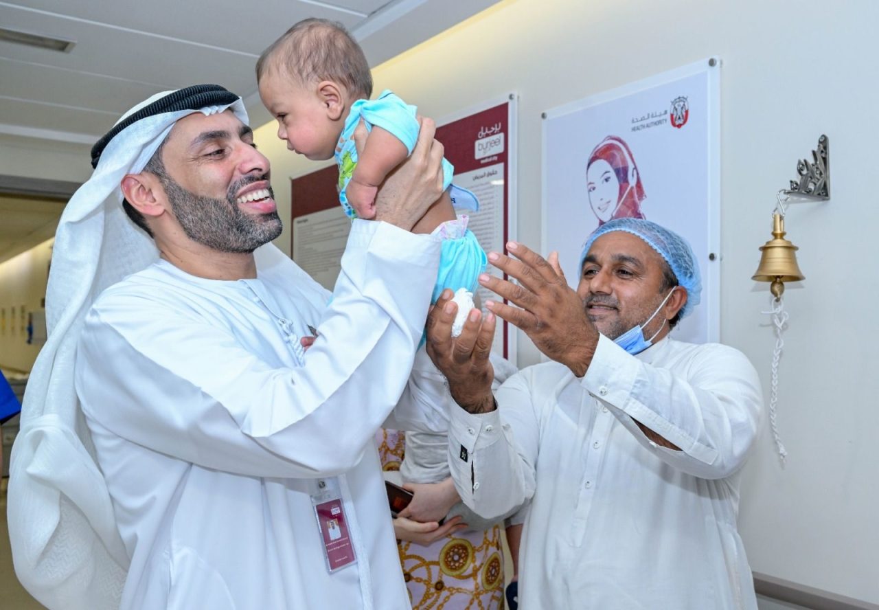 Mohamed ( 5 months ) is one of the youngest patients in UAE to get allogenic transplantation – Prof.Humaid Al-Shamsi