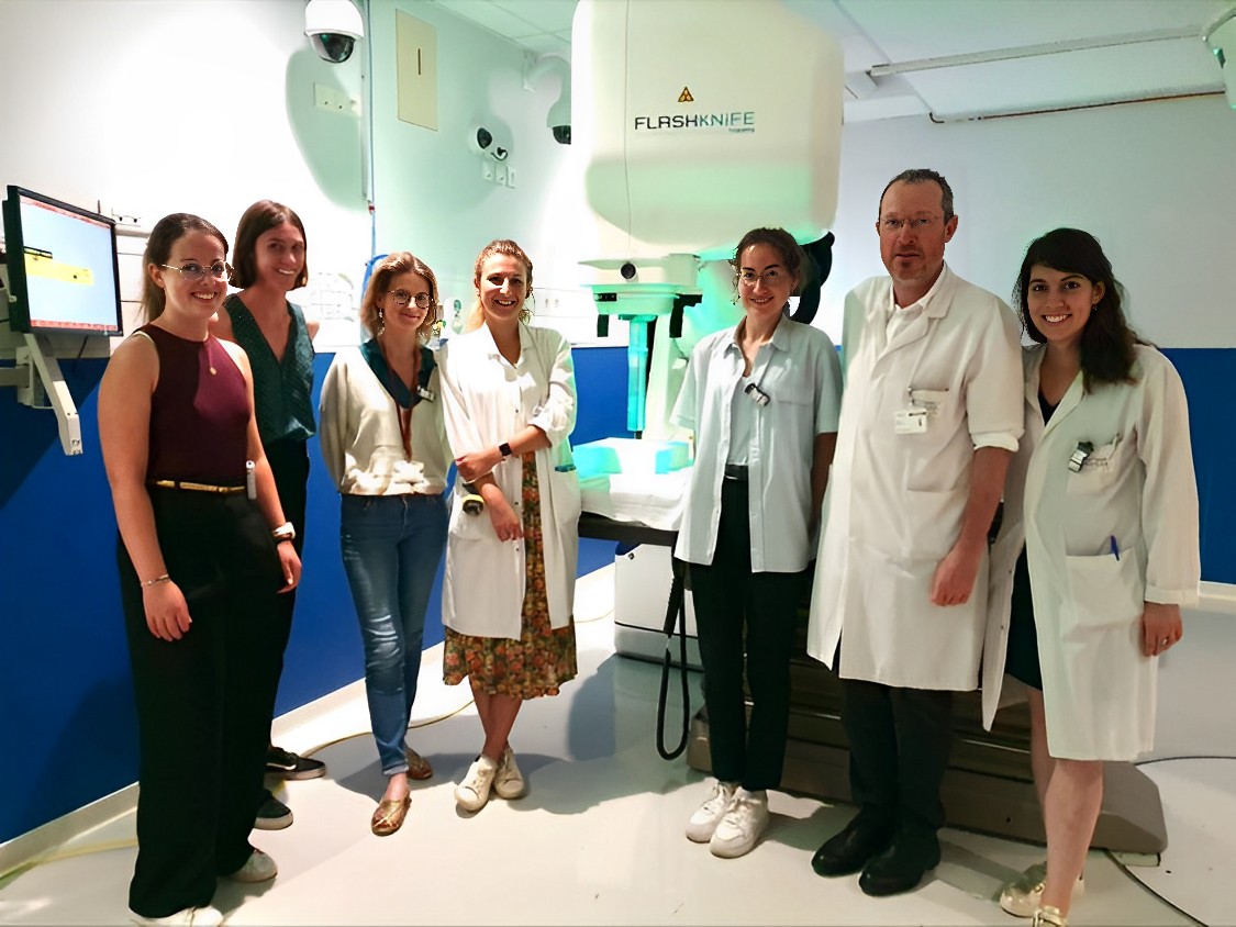 A milestone was achieved last week at Gustave Roussy radiotherapy department – Eric Deutsch