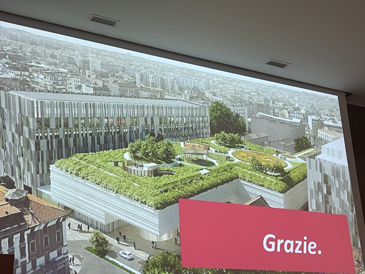 Amazing garden on top of our future Policlinico Ospedale Maggiore Milan – Flora peyvandi