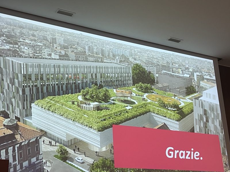 Amazing garden on top of our future Policlinico Ospedale Maggiore Milan – Flora peyvandi