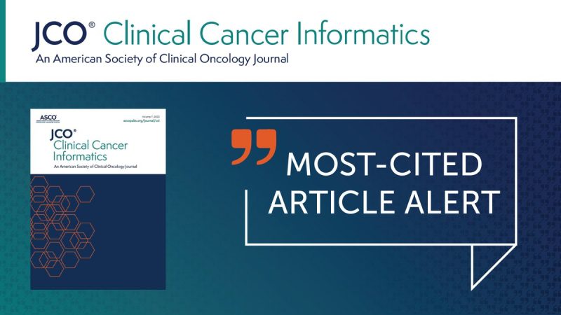 So excited to see that JCOCCI has an impact factor!! – Debra Pat, MD