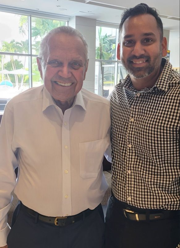 Thank you Dr. B for all you have done for me and the children with benign blood disorders and cancer in the Caribbean – Kevon Dindial