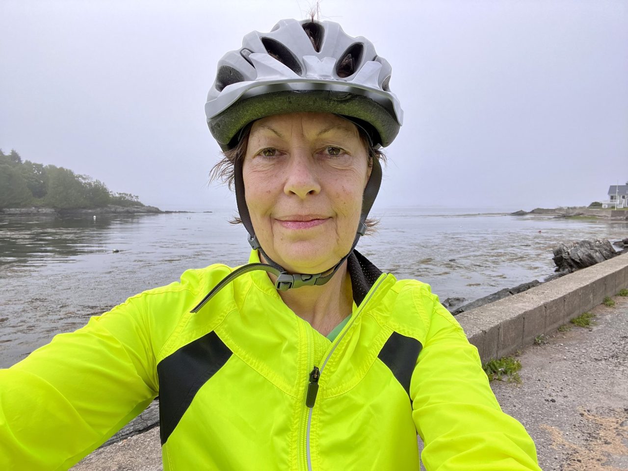 Biked today to get in shape for breakthrough challenge to raise $ for cancer research – Lynn Schuchter