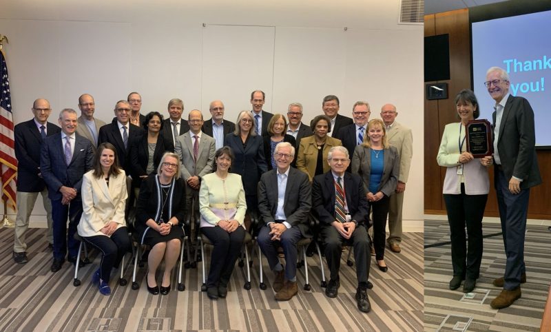 So great to spend the day with visionary NCI DIrector Monica Bertagnolli and so many leaders in clinical research – Neal Meropol