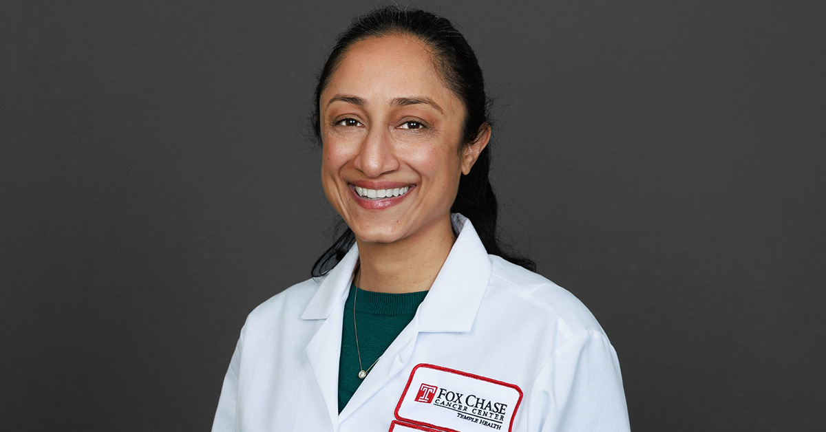 Sukhmani K. Padda has been appointed as the Professor and Vice Chair of Medical Oncology at the Fox Chase Cancer Center at Temple University Hospital