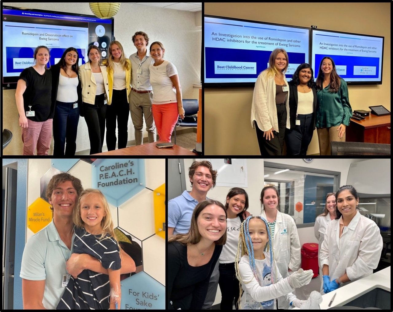 Giselle Sholler: I am incredibly proud of our pediatric oncology research interns this summer!