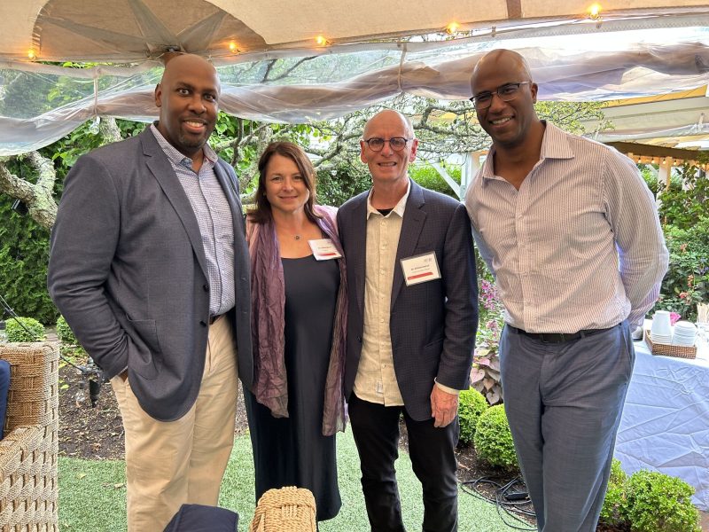 Pierre Theodore: Many thanks to the American Cancer Society and the National Medical Association for including Genentech in the Partnering for Life meeting last week “on the Vineyard”