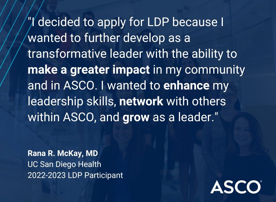 Apply for our 2024-2025 Leadership Development Program – ASCO