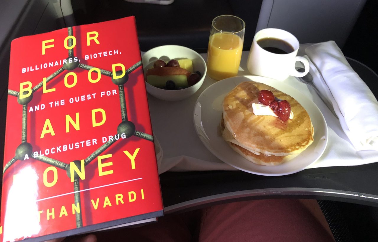 Amer Zeidan: Nothing like an excellent book during a long flight!