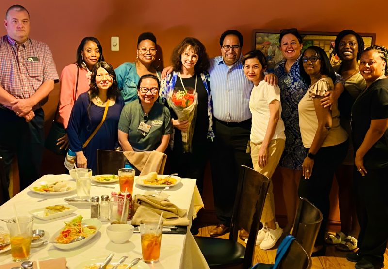 Thanks Ann for all of your support and hard work and for your amazing 20 years of dedication to MD Anderson Cancer Center – Naveen Pemmaraju