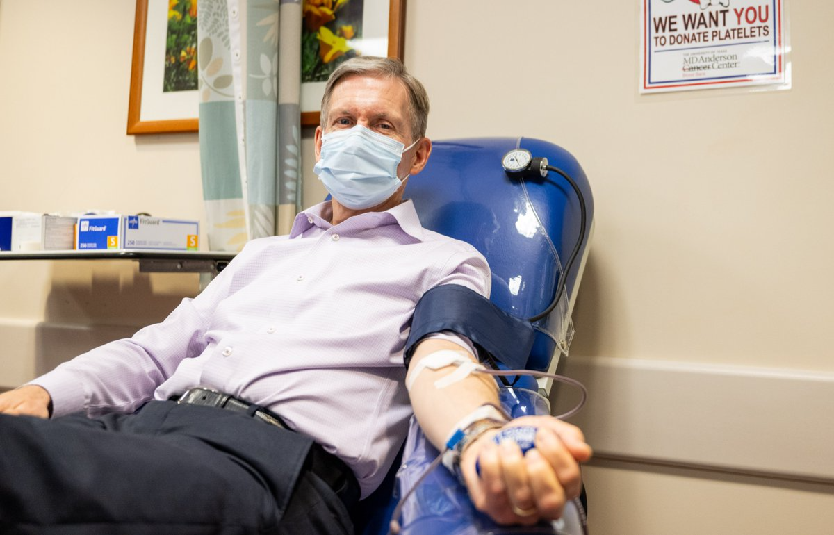 MD Anderson is in critical need of blood donations, especially from Type O- blood donors – Peter WT Pisters