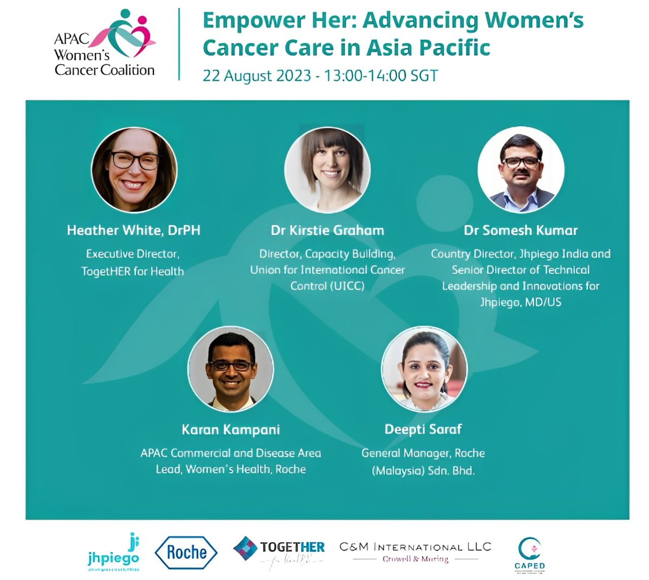 Kirstie Graham joins other global panelists for APAC Women’s Cancer Coalition’s event – Union for International Cancer Control