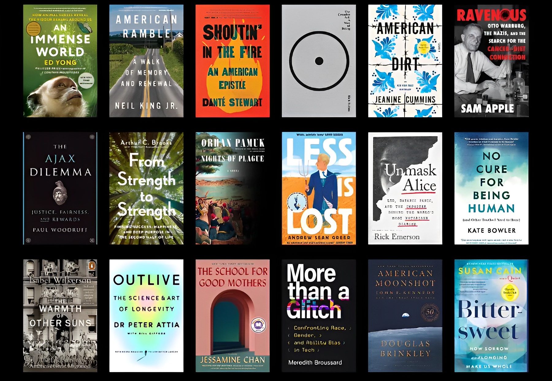 74 books have been recommended to The Cancer Letter's 2023 Reading List ...