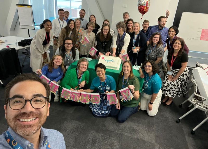 Daniel Bastardo Blanco: I am so happy and proud of the growth of the Together by St. Jude online resource over the past five years!