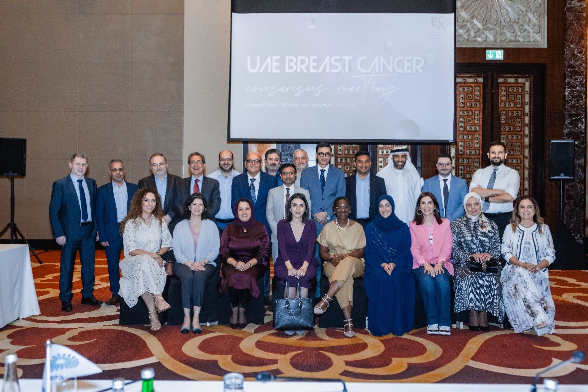Aydah AlAwadhi: Our first UAE breast cancer consensus under the Emirates Oncology Society – Breast Cancer Working group.