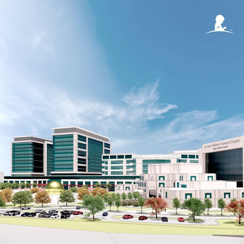 Construction is underway on two new 15-story buildings that will serve as the Outpatient Clinic and Clinical Office building. – St. Jude Children’s Research Hospital