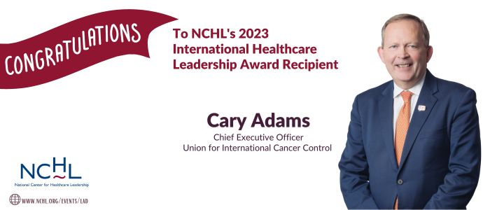 Dr. Cary Adams: Deeply honoured to receive this prestigious award.