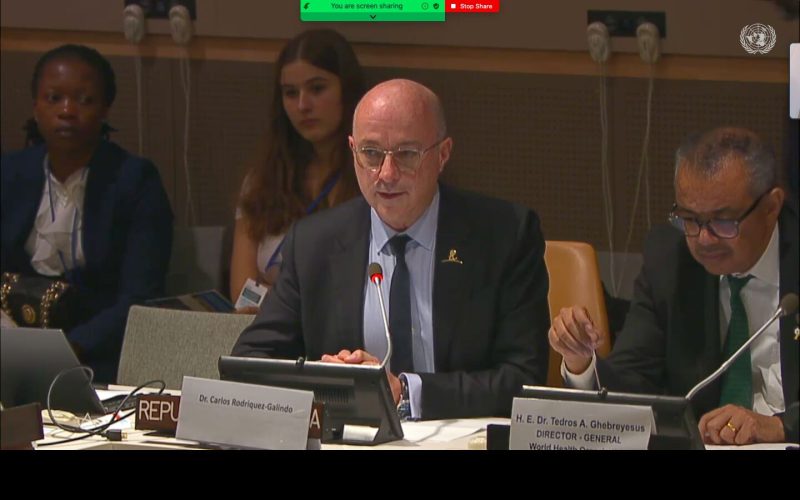 Eric Bouffet: Paediatric Oncology makes the Head Line at the UN general assembly!