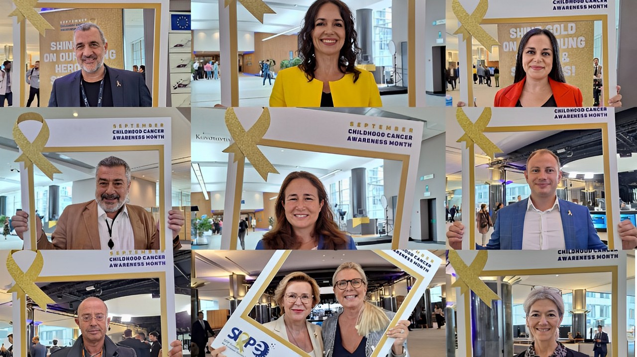 European Parliament members join SIOPE to raise childhood cancer awareness in Gold September: Part 2