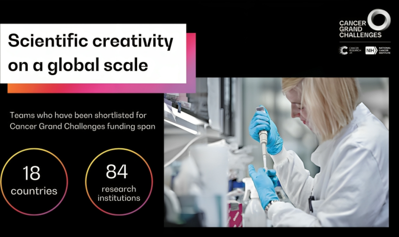 Out of 178 applications, the Cancer Grand Challenges Scientific Committee chose 12 Cancer Research proposals from 18 countries. – National Cancer Institute