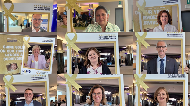 European Parliament members join SIOPE to raise childhood cancer awareness in Gold September: Part 1