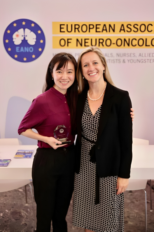 Ilon Liu: Very honored to receive the Youngster Award at EANO2023