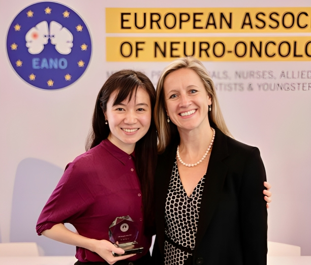 Ilon Liu: Very honored to receive the Youngster Award at EANO2023.