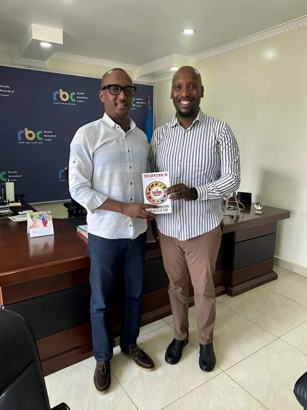 Christian Ntizimira: It was a privilege to showcase our efforts in palliative care to the Rwanda Biomedical Center leaders