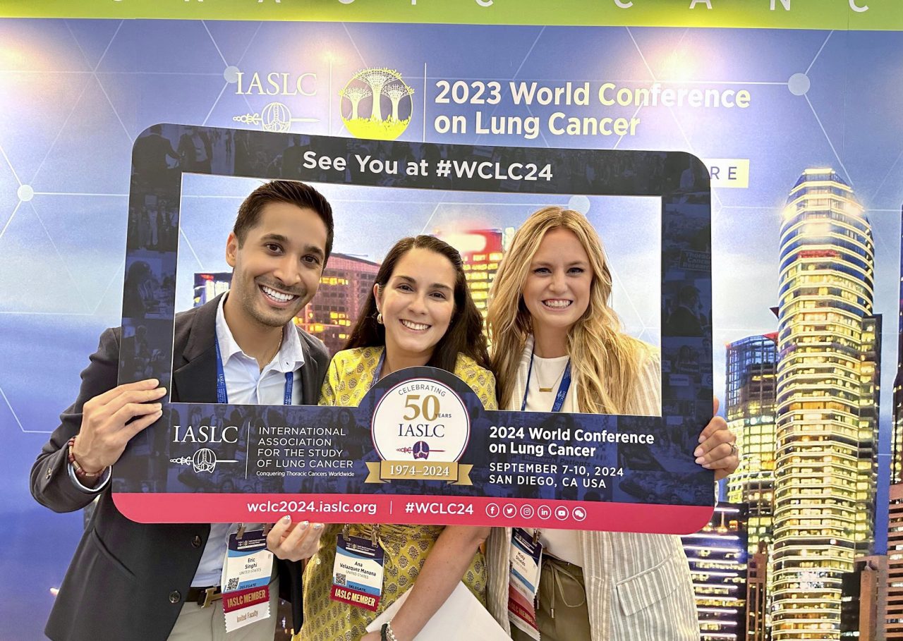 Eric K. Singhi: Had an incredible time The International Association for the Study of Lung Cancer WCLC23 in Singapore!