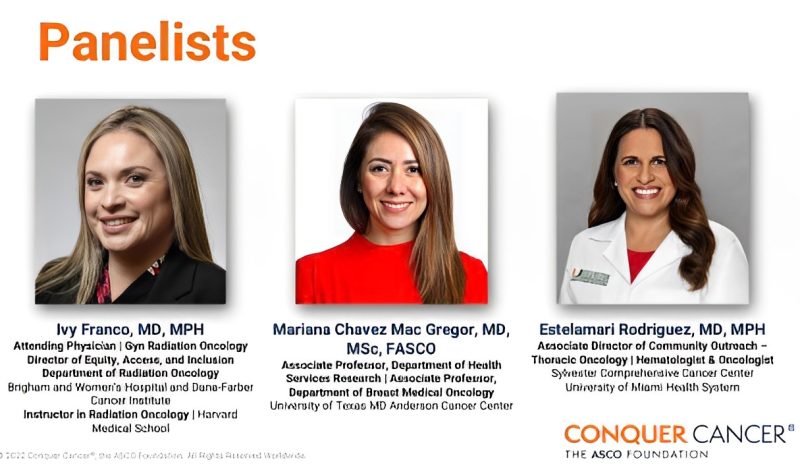 Estela Rodriguez: Very special Women Who Conquer Cancer Event raising money for the next Conquer Cancer, the ASCO Foundation Latina YIA Grant