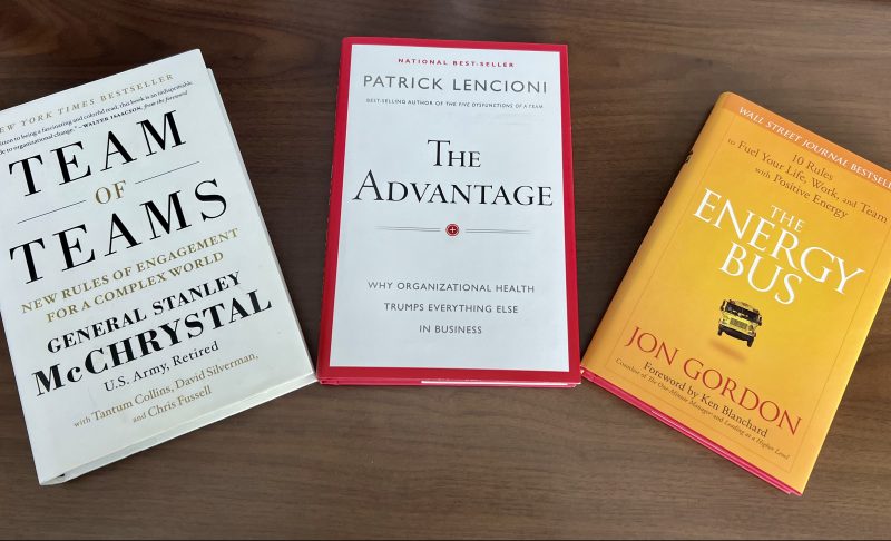 Patrick Hwu: Let’s talk books. Specifically, books on Leadership