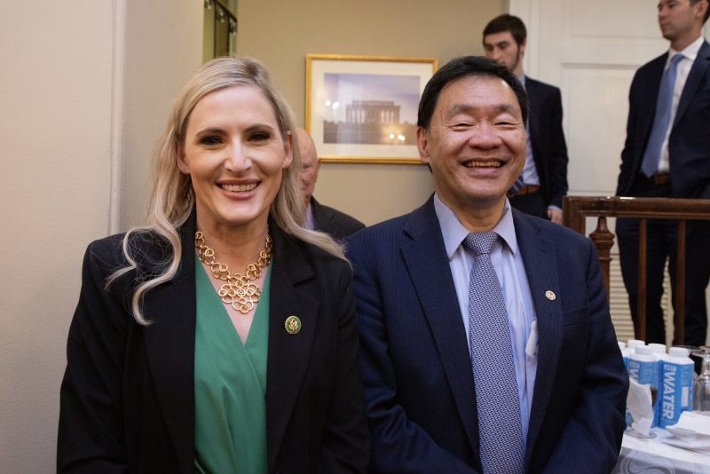 Patrick Hwu: Thank you Congresswoman Laurel Lee for hosting us at the Capitol this evening!