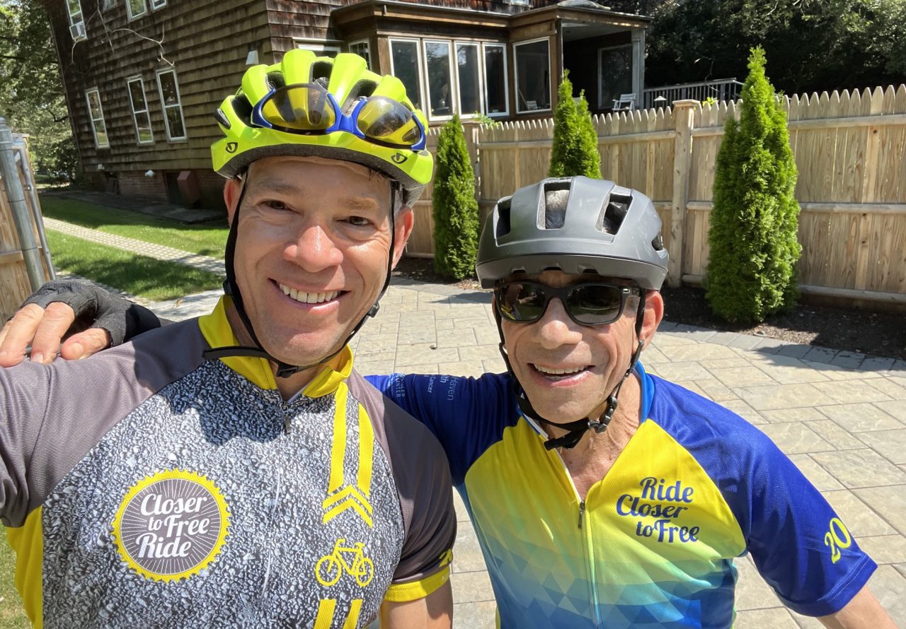 Kevin Billingsley: Together with Yale Cancer Center Director ⁦Eric Winer, ⁩our clinicians and staff will join hundreds of survivors, patients, families and supporters to ride next weekend in Closer to Free.