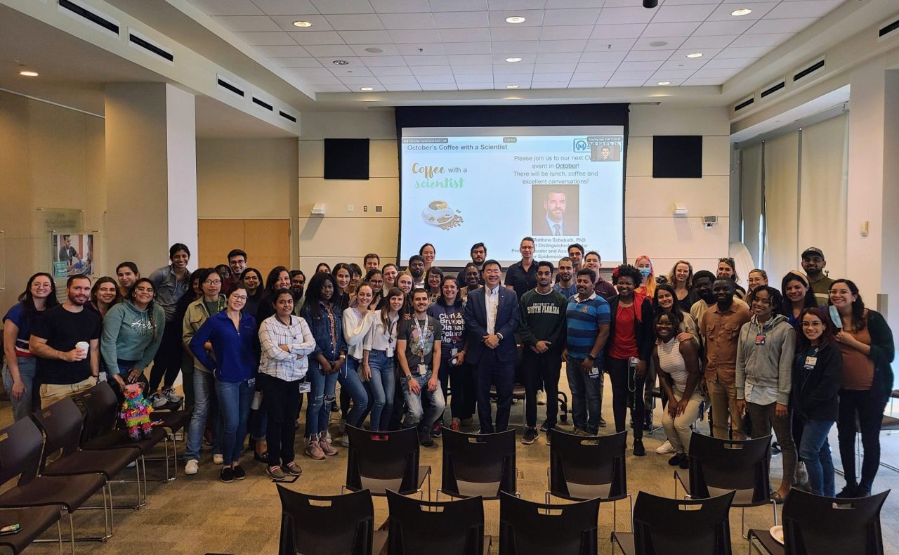 Patrick Hwu: Had a wonderful time chatting with our Moffitt Cancer Center trainees yesterday at the Moffitt Postdoc Association’s Coffee with a Scientist event! Three pieces of career and life advice I shared with them.