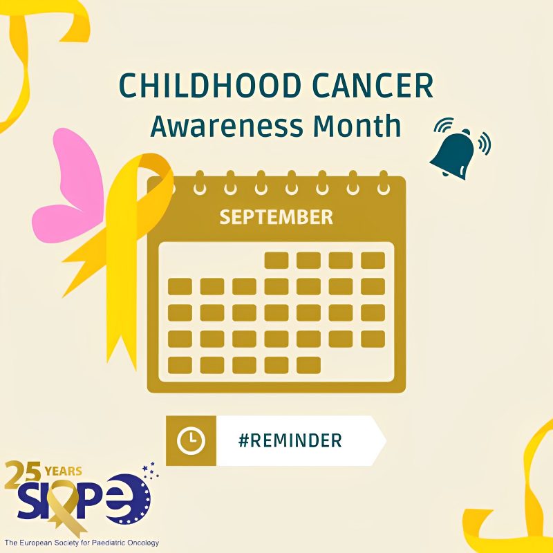 Did you know it’s Childhood Cancer Awareness Month? – SIOP Europe, the European Society for Paediatric Oncology (SIOPE)