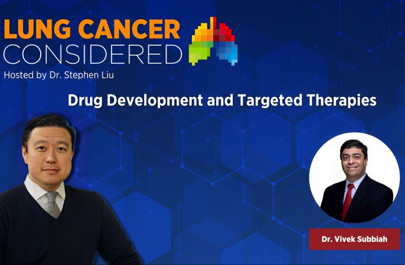 Vivek Subbiah: Super delighted to Join Dr. Stephen V Liu to share my thoughts…