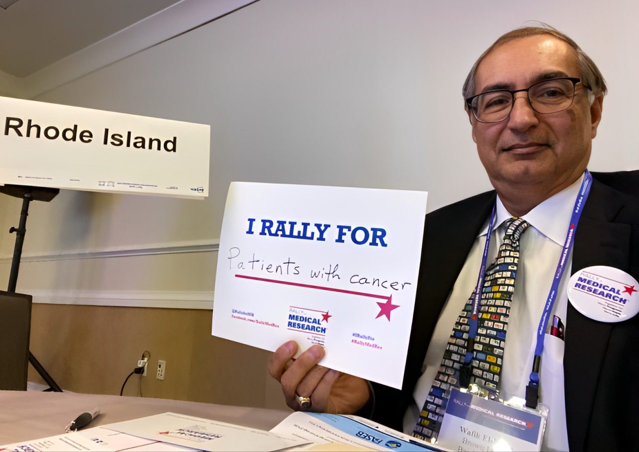 Wafik S. El-Deiry: Honored to represent Rhode Island at the 10th Anniversary of the Rally for Medical Research