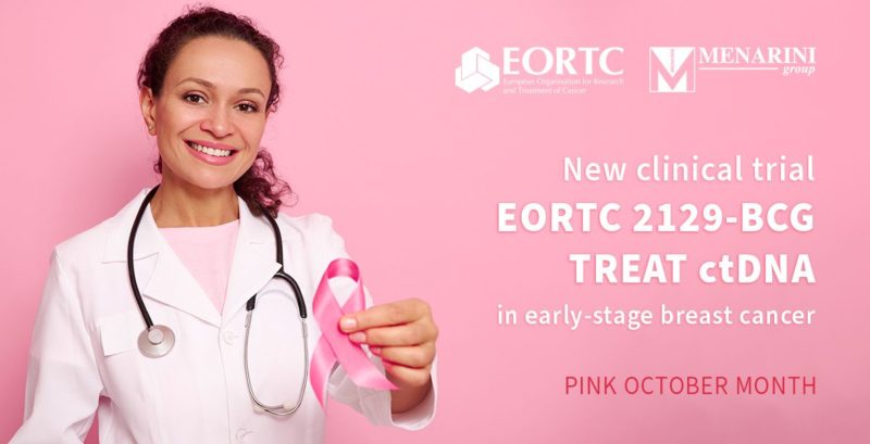 New EORTC 2129-BCG TREAT ctDNA study on Early-Stage Breast Cancer in collaboration with MENARINI Group
