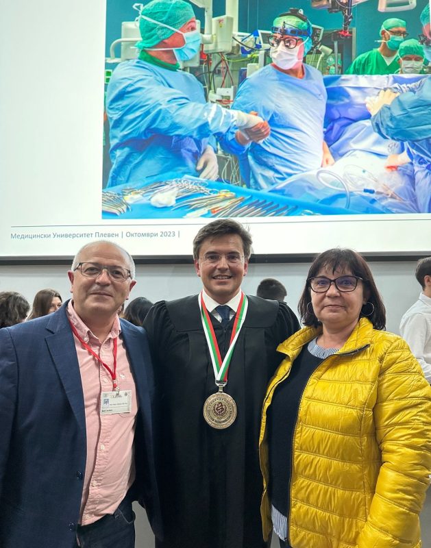 Milen Minkov: A highlight of the meeting was the Dr.h.c. Ceremony