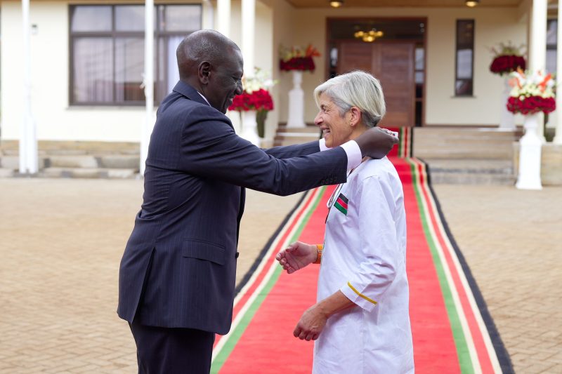 The Max Foundation: Pat Garcia-Gonzalez was recognized and awarded by the President of Kenya, William Samoei Ruto,  in honor of Mashujaa Day