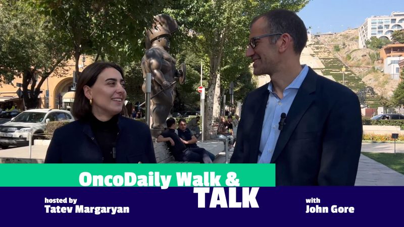 OncoDaily Walk and Talk with John Gore, Hosted by Tatev Margaryan