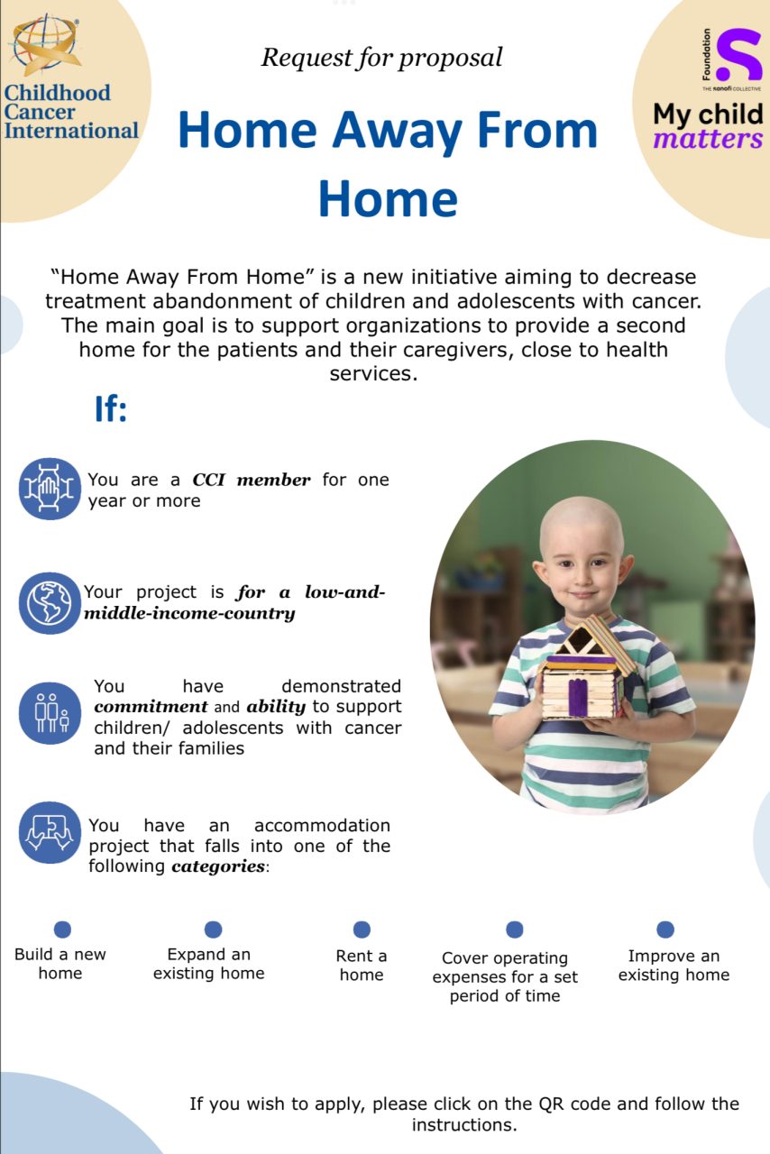Foundation S announced the launch of Home Away From Home Program with Childhood Cancer International