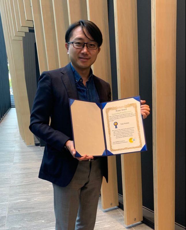 Yuki Nishida: It was such an honor that I was able to introduce our recent work on p53/MDM2 and mutant p53